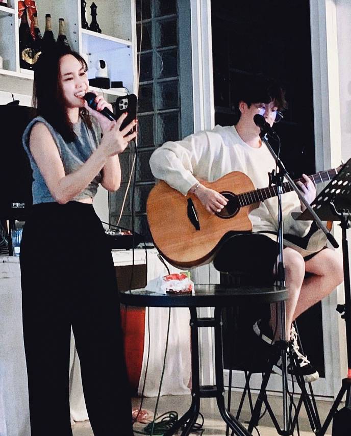 ดาว นักเรียนสาขาการร้องเพลง